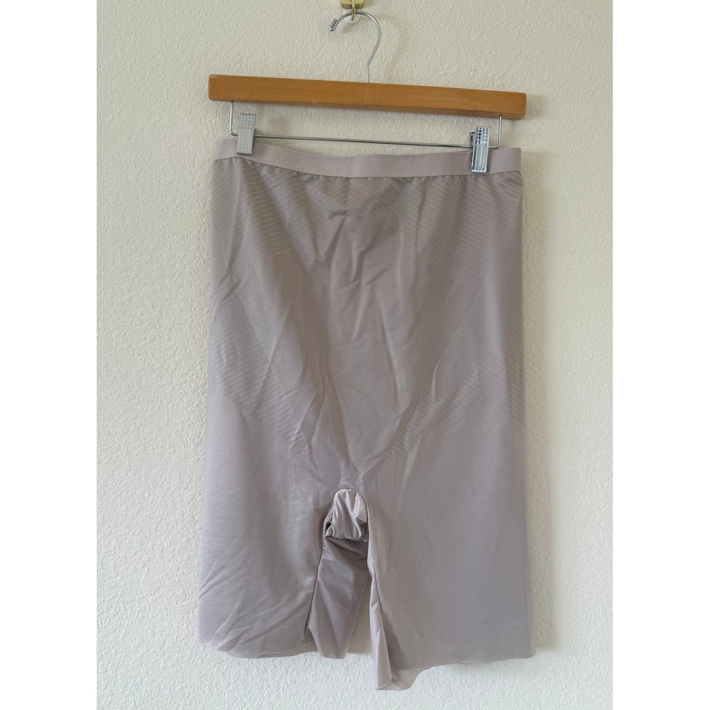 Spanx Thinstincts 2.0 Mid-Thigh Short Champagne Beige Tummy Control Shapewear 1X